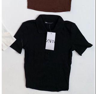 Zara Polo Top