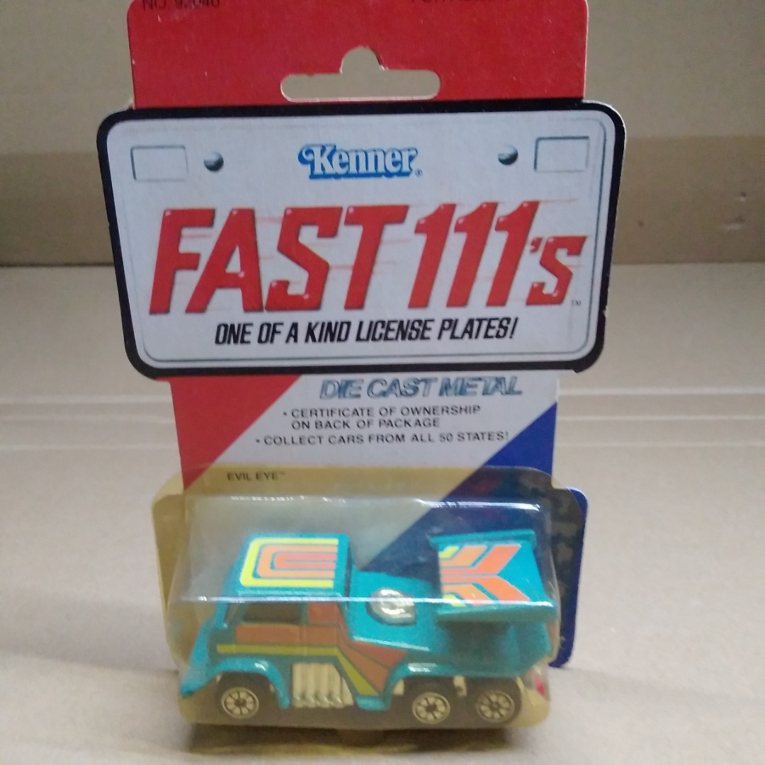 絕版1980年香港製造Kenner FAST III s EVILEYE 金屬車仔 MADE IN HONG KONG, 興趣及遊戲, 玩具 ...