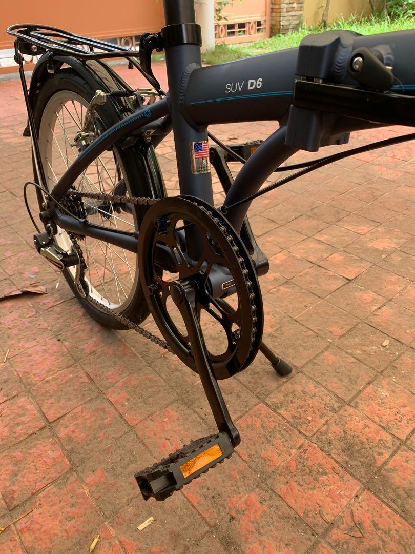 2021 Dahon SUV D6 Folding Bike Sports Equipment Bicycles Parts
