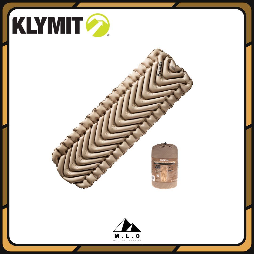 現貨 Klymit Insulated Static V Sleeping Pad Recon 旅行 旅行必需品 戶外 露營 Carousell