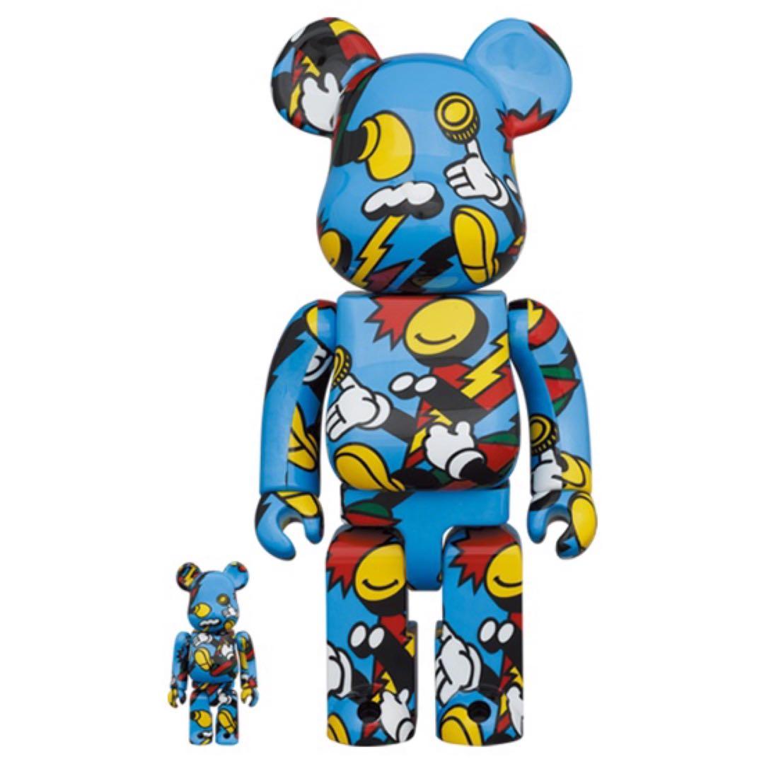 ✨預訂✨巜MEDICOM TOY BE@RBRICK GRAFFLEX ARTS 100％ + 400％ SETS