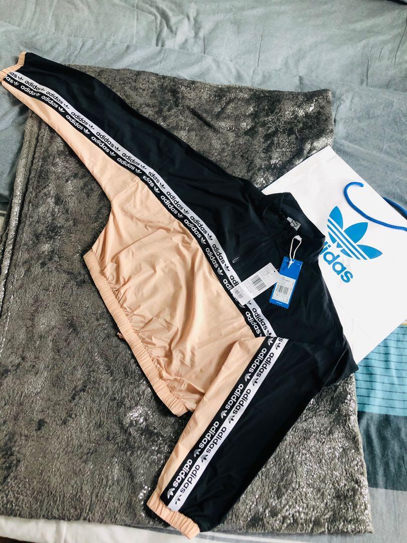 Adidas Track Crop top Pants Set