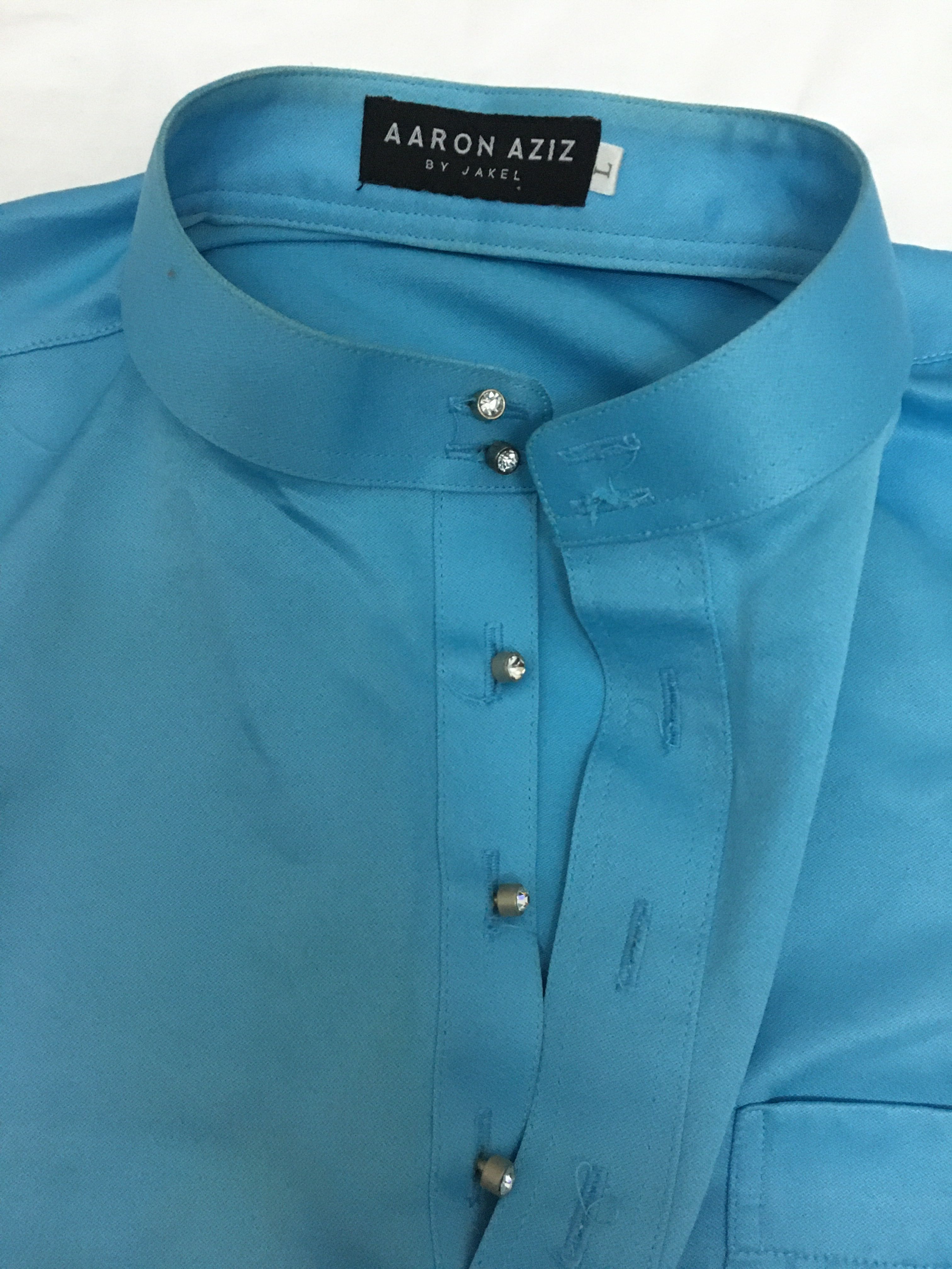 Baju Melayu Baby Blue Men S Fashion Clothes Others On Carousell