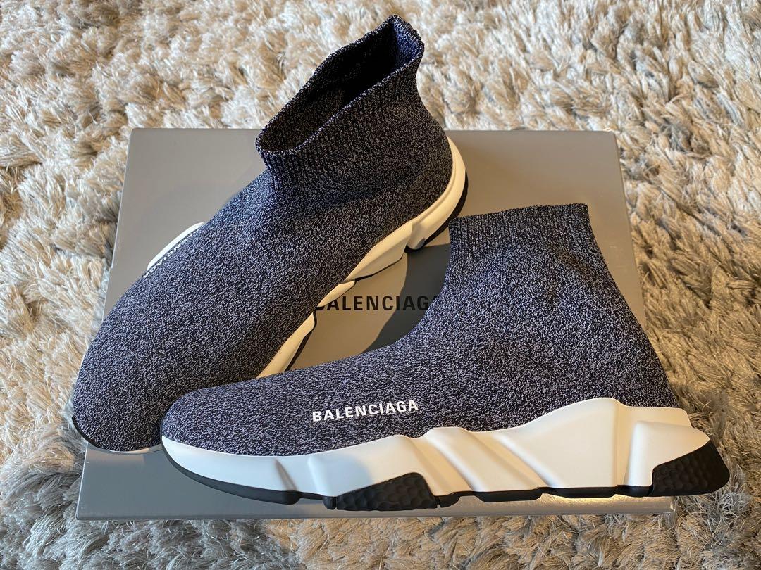 Gold balenciagas socks on sale