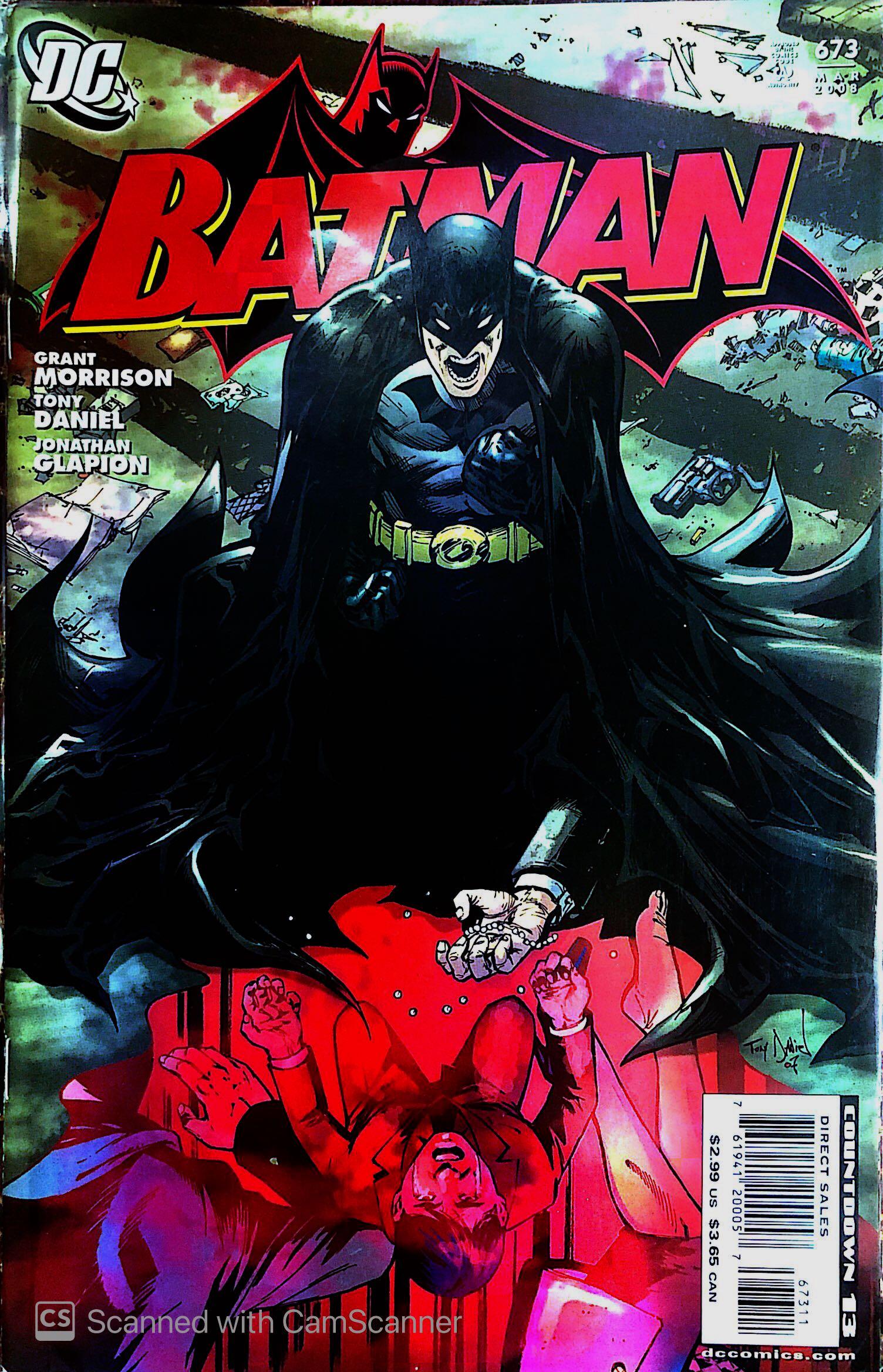 Batman Vol 1 673 Joe Chill In Hell Hobbies Toys Books Magazines Comics Manga On Carousell