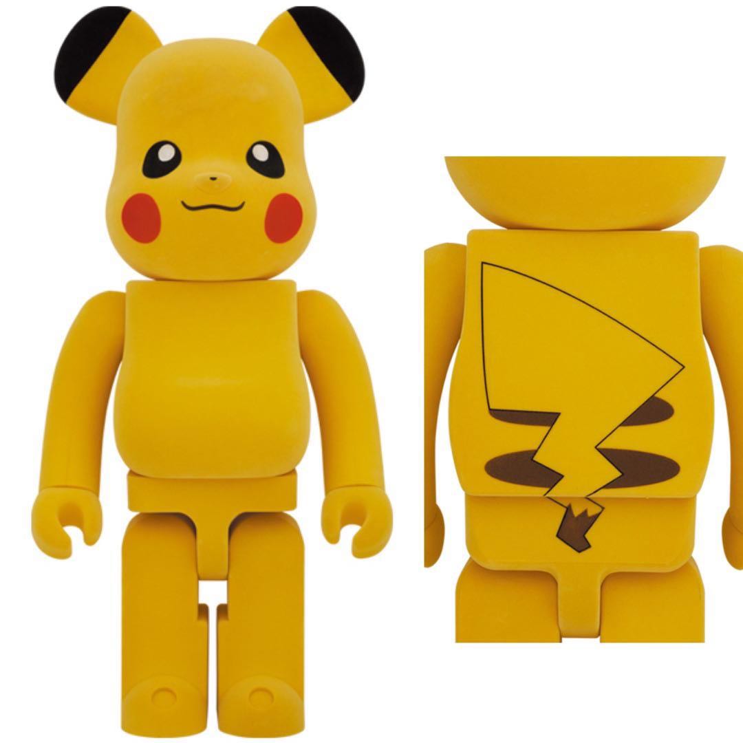 BE@RBRICK PIKACHU FLOCKING Ver. 1000%