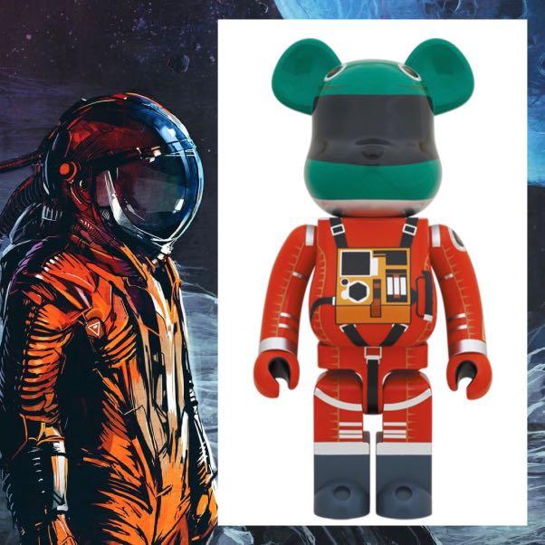 Bearbrick Space Suit Green Helmet & Orange Suit Ver. 1000%, 興趣及