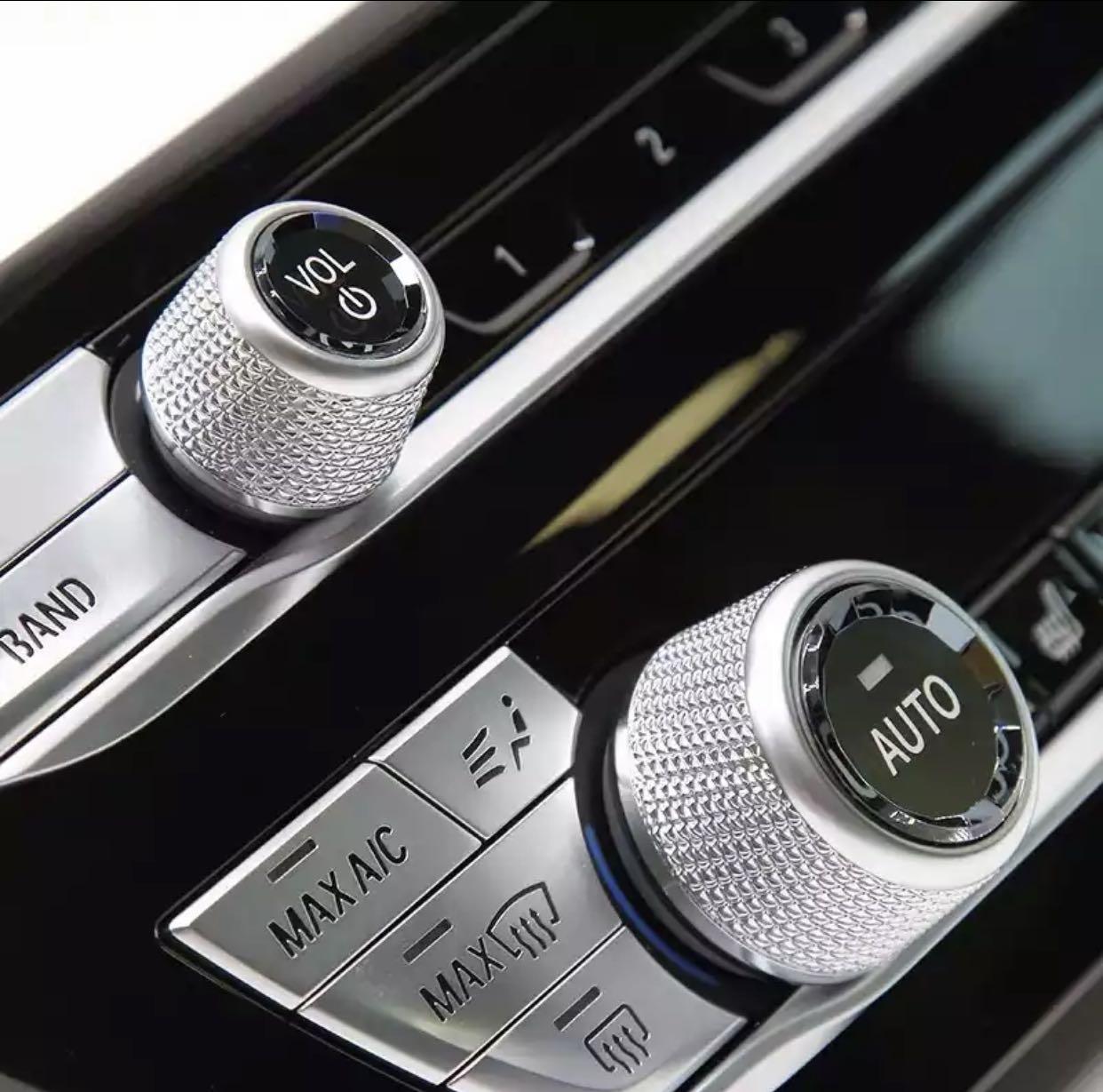 BMW Air Conditioning Button Replacement Trim and Volume Control Knob