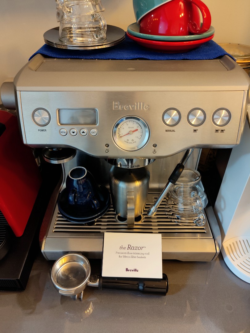 Breville BES920 Dual Broiler Coffee Expresso, TV & Home Appliances