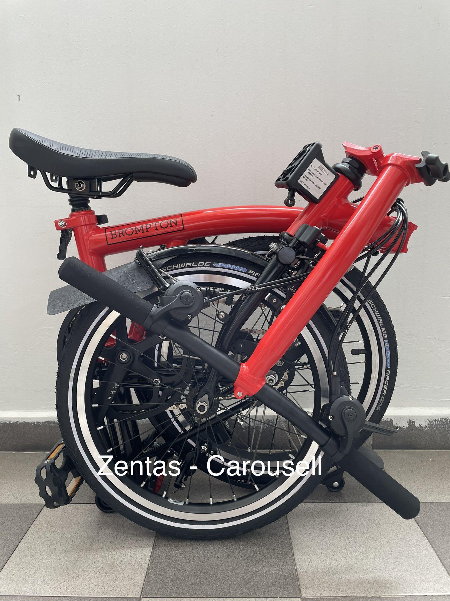 brompton m6l red rocket