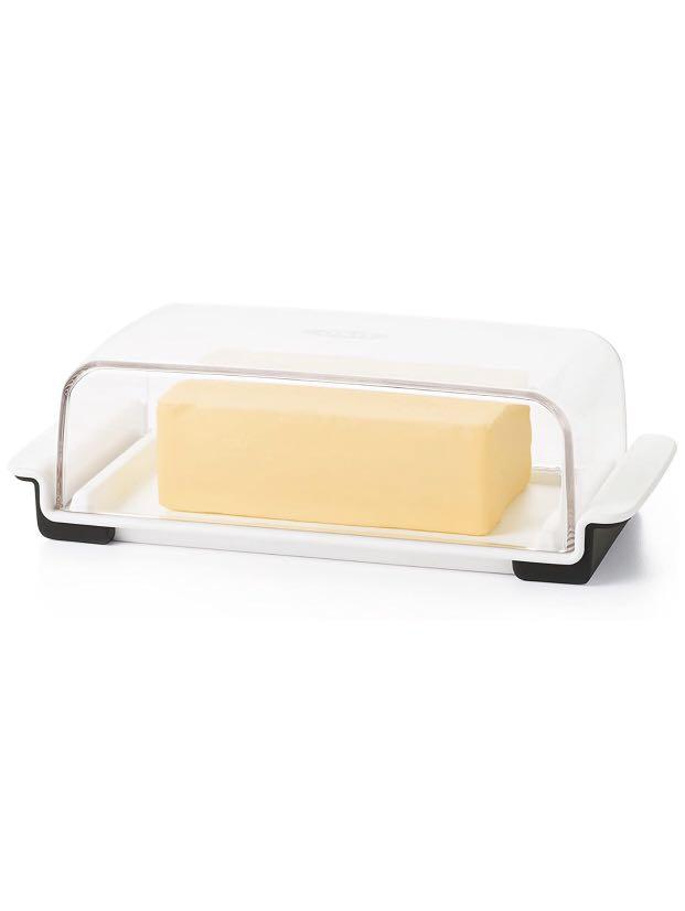 Brand New !OXO Good Grips Wide Butter & Cream Cheese Dish, Everything