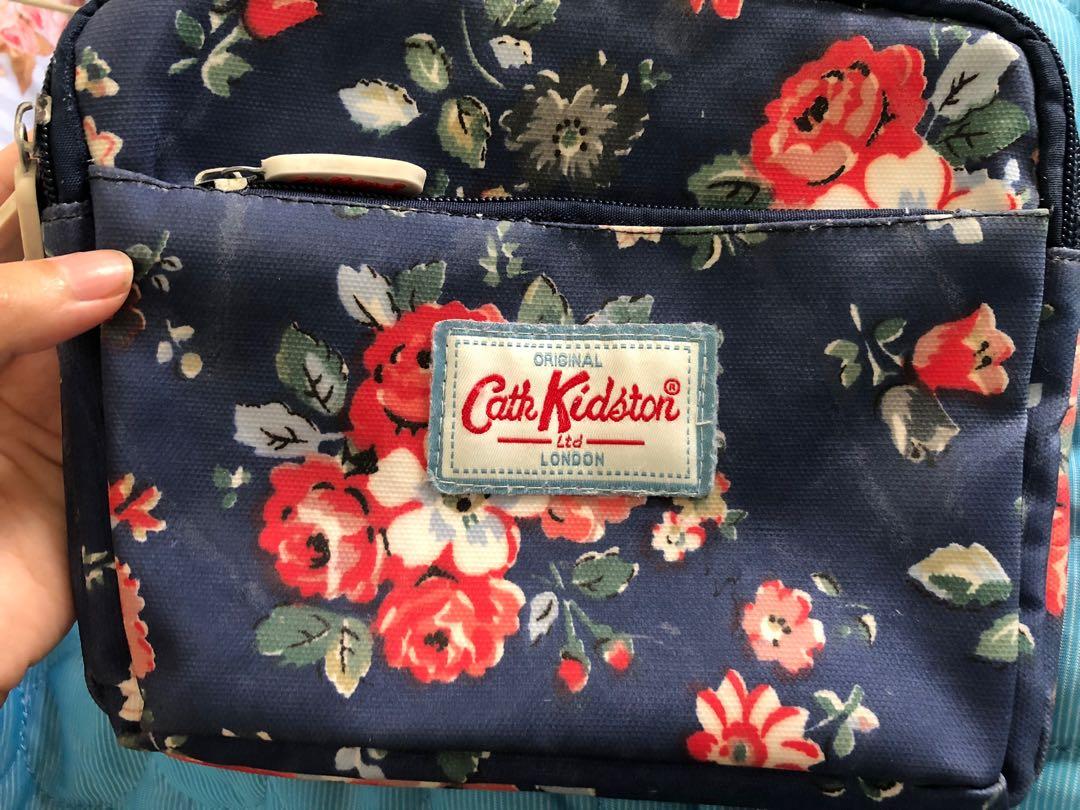 Cath kidston blue floral bag discount
