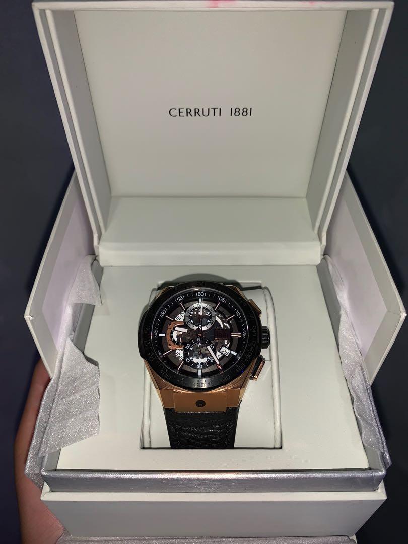 Cerruti 1881 ruscello 2025 men's chronograph watch