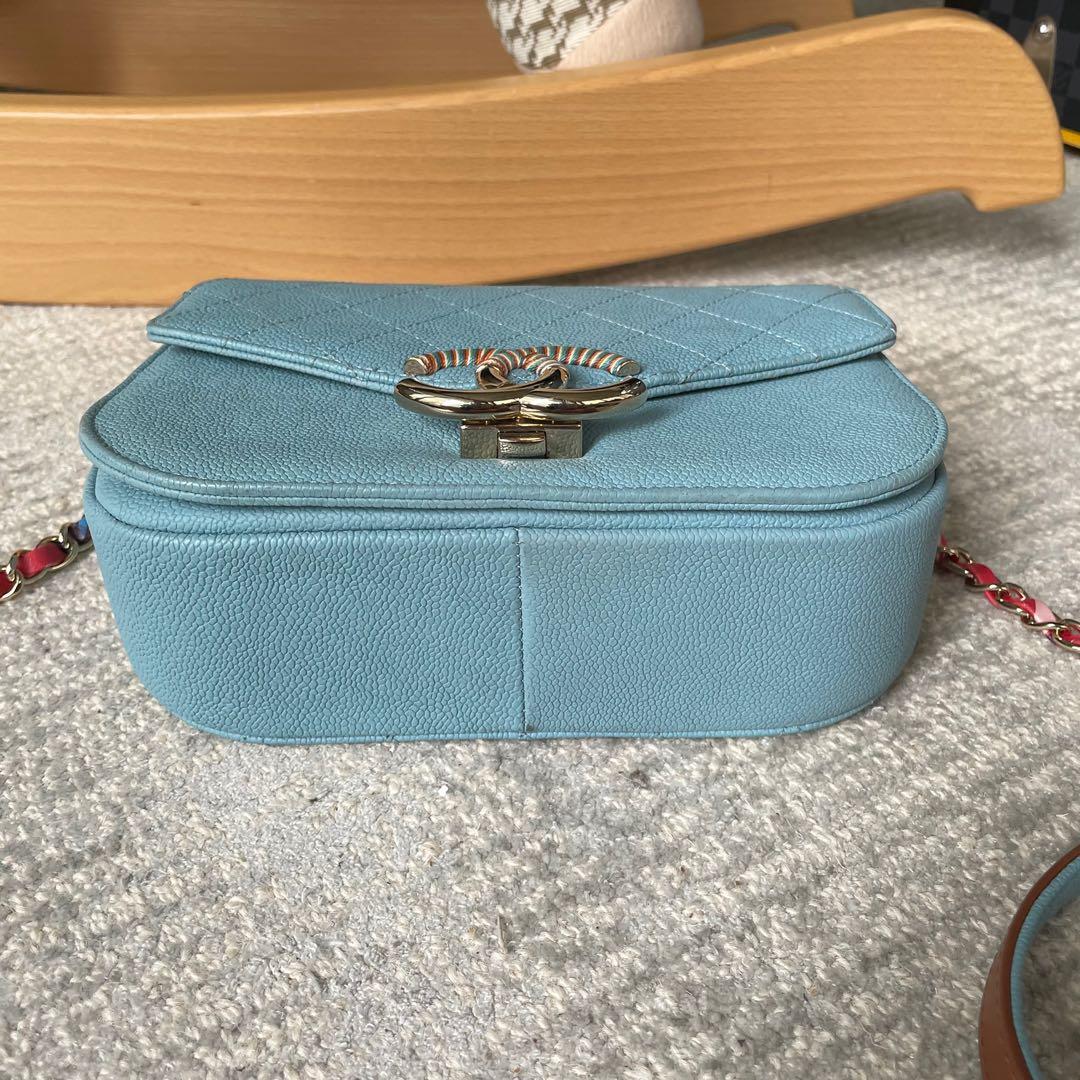 Chanel thread around flap bag best sale