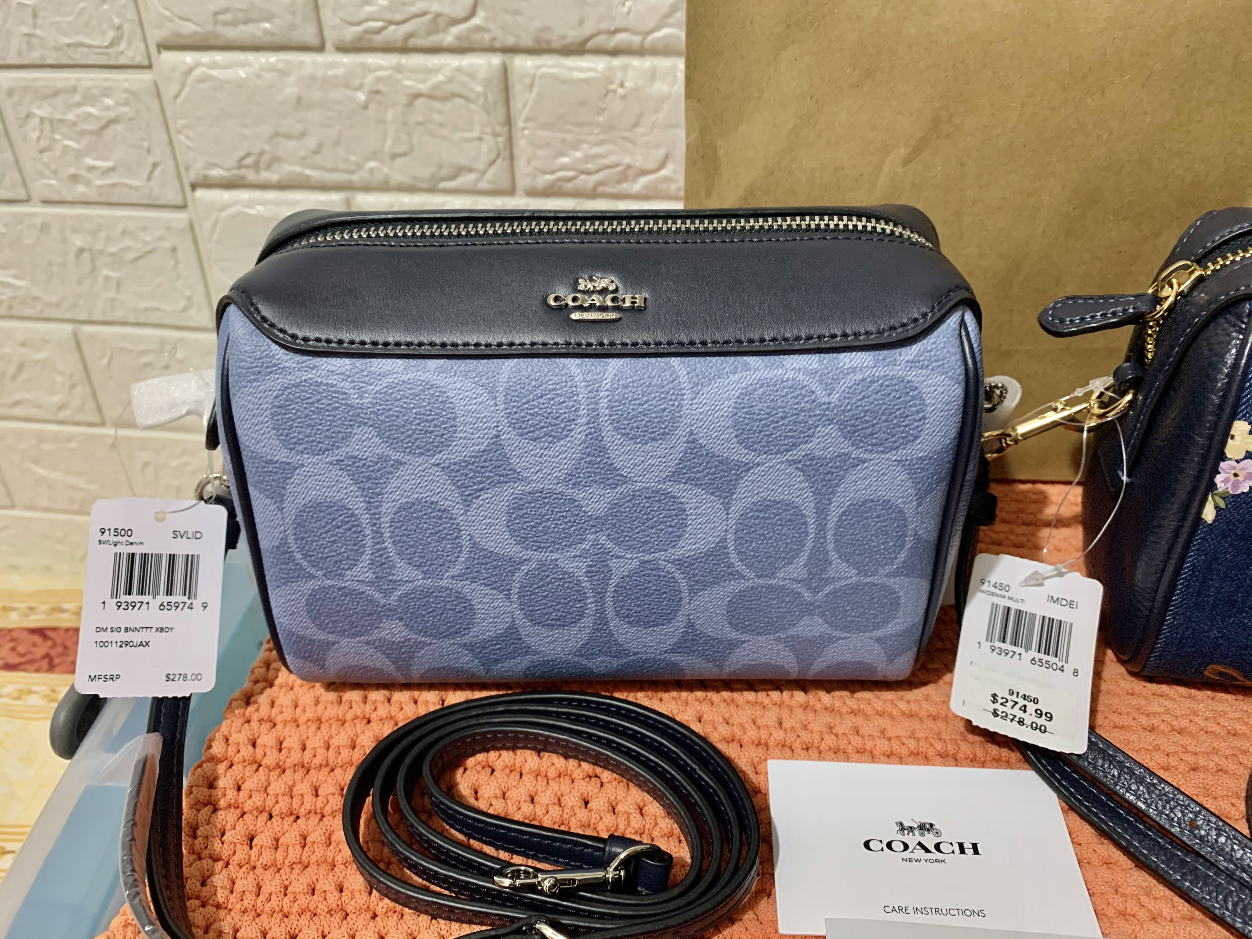 Coach mini bennett crossbody bag 💯Original, Luxury, Bags