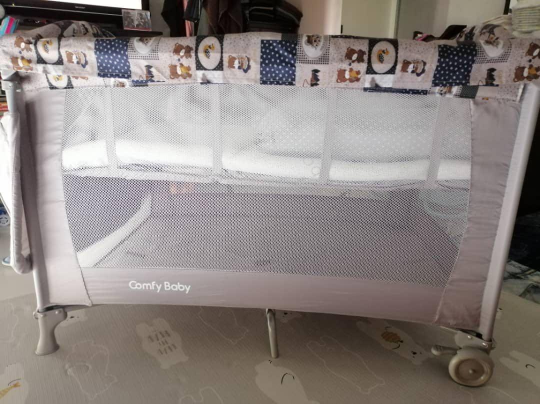 Comfy Baby Travel Cot, Babies & Kids, Baby Nursery & Kids Furniture