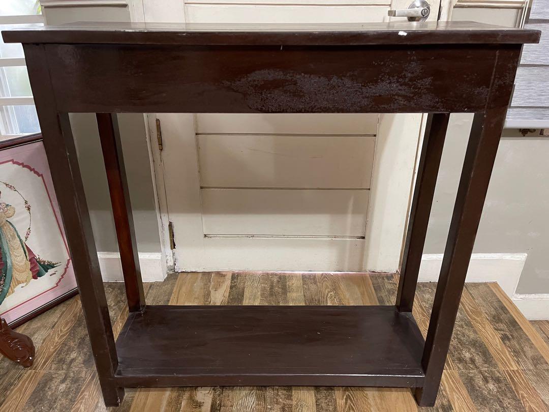 Console Table Gmelina wood, Furniture & Home Living, Furniture, Tables