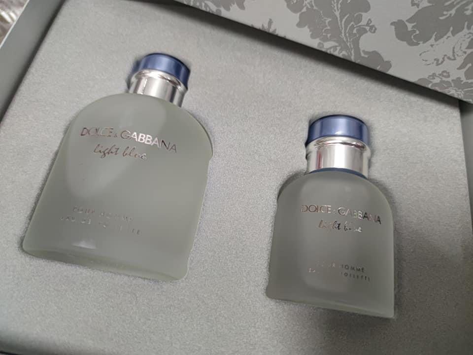 dolce gabbana light blue sale