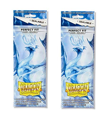 Dragon Shield - Japanese Size Toploading Perfect Fit Inner Sleeves: Clear  (100ct)