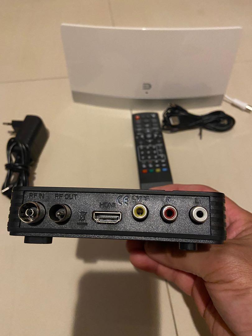 DVBT2 Antenna and Digital Set Top Box, Electronics, Others on Carousell