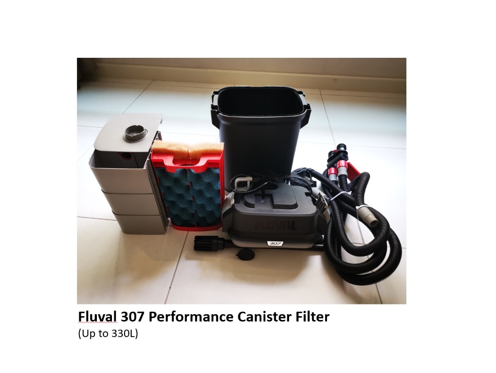FLUVAL 307 Performance Canister Filter, Pet Supplies, For Fish, Fish