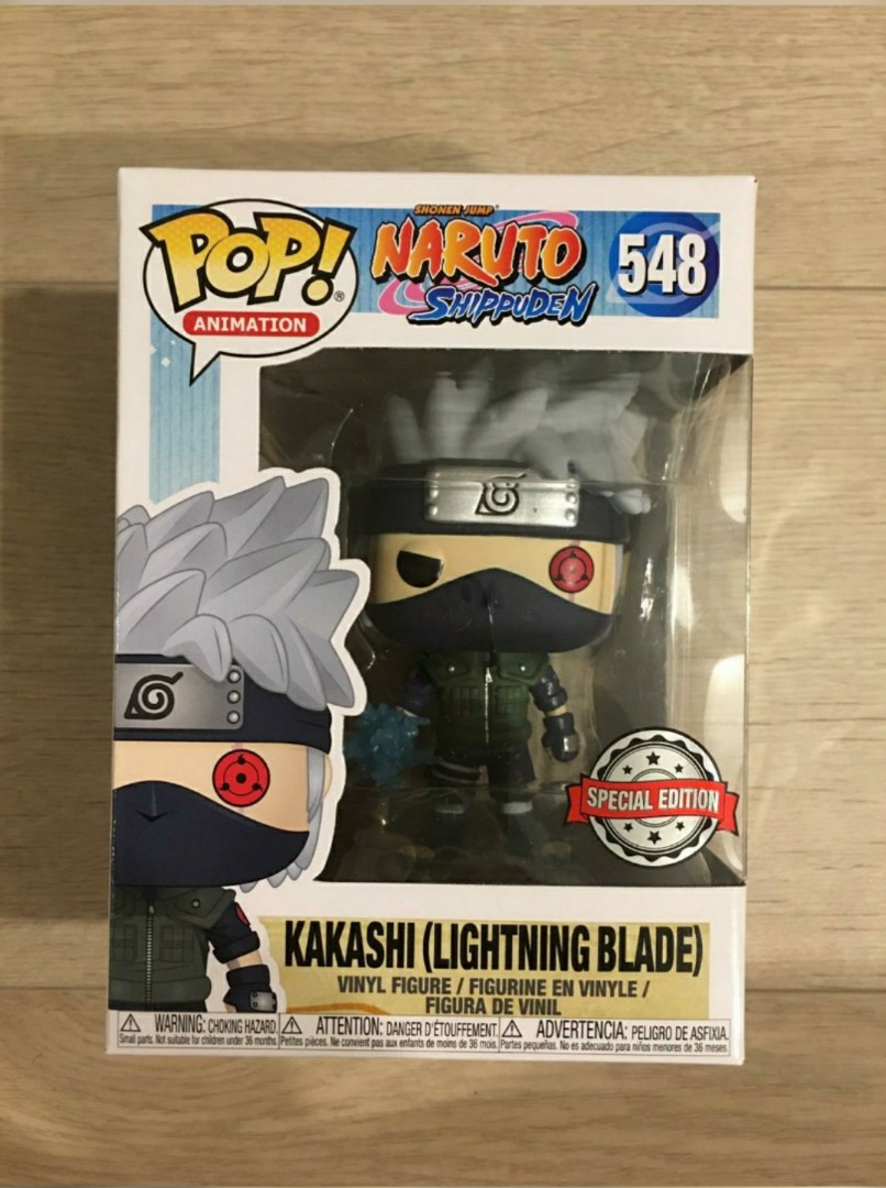 Funko Pop Animation Naruto Shippuden Kakashi lightning blade, Hobbies & Toys, Toys & Games on