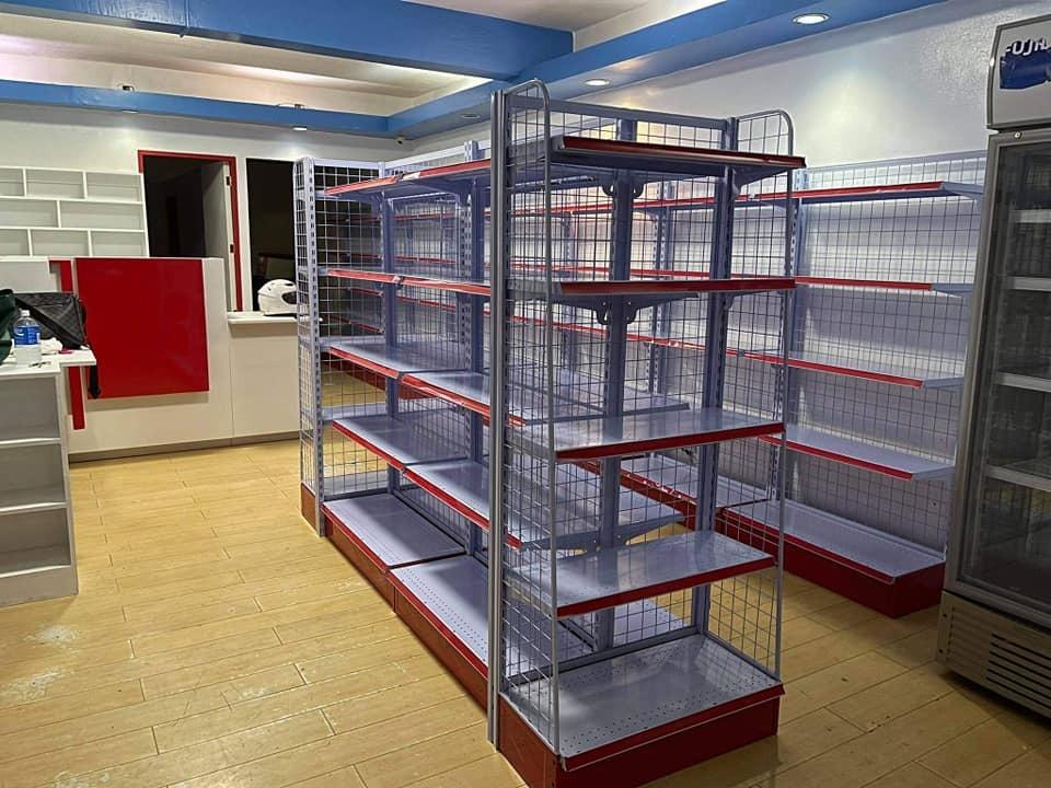 GONDOLA GROCERY RACK ADJUSTABLE LAYER SHELVES SARI SARI STORE DISPLAY ...