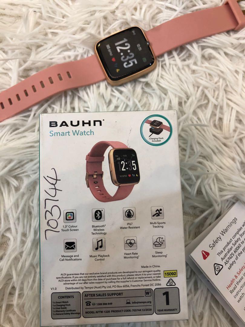Bauhn Smart Watch BRAND NEW!, Mobile Phones & Gadgets, Mobile & Gadget  Accessories, Other Mobile & Gadget Accessories on Carousell