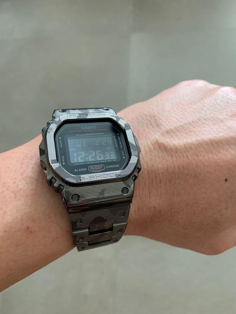 G Shock DW 5600 Modded GMW B5000TCM