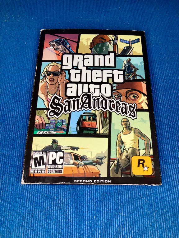 Grand Theft Auto: San Andreas 2nd Ed DVD for Windows PC by