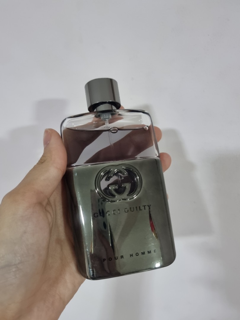 Gucci guilty pour homme 90ml, Beauty \u0026 Personal Care, Fragrance \u0026  Deodorants on Carousell