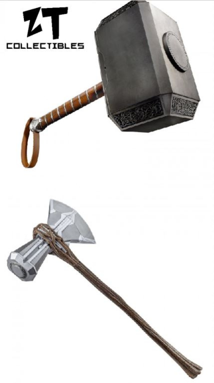 Hasbro marvel deals legends thor hammer