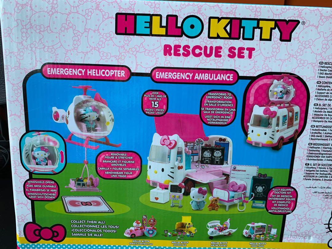Hello kitty ambulance and helicopter deals