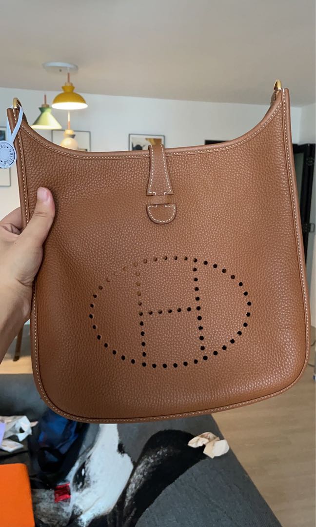 Hermes Evelyne PM 29 Size, Luxury, Bags & Wallets on Carousell