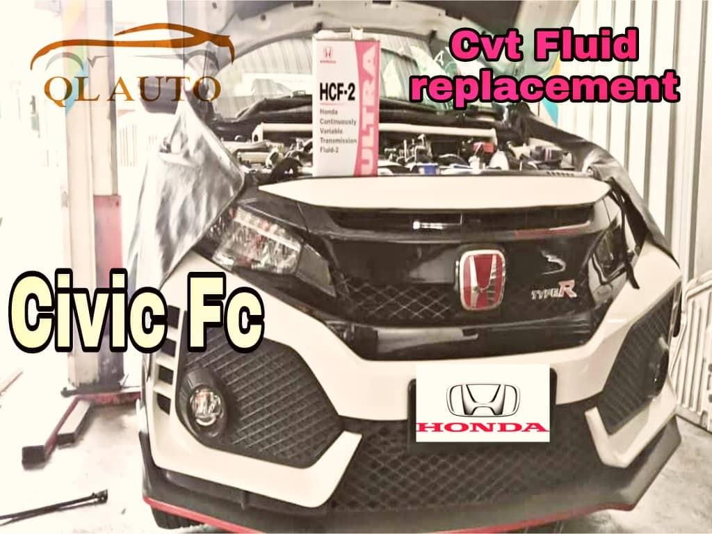 Honda Civic Fc Cvt Transmission Fluid Replacementu2049️, Auto 
