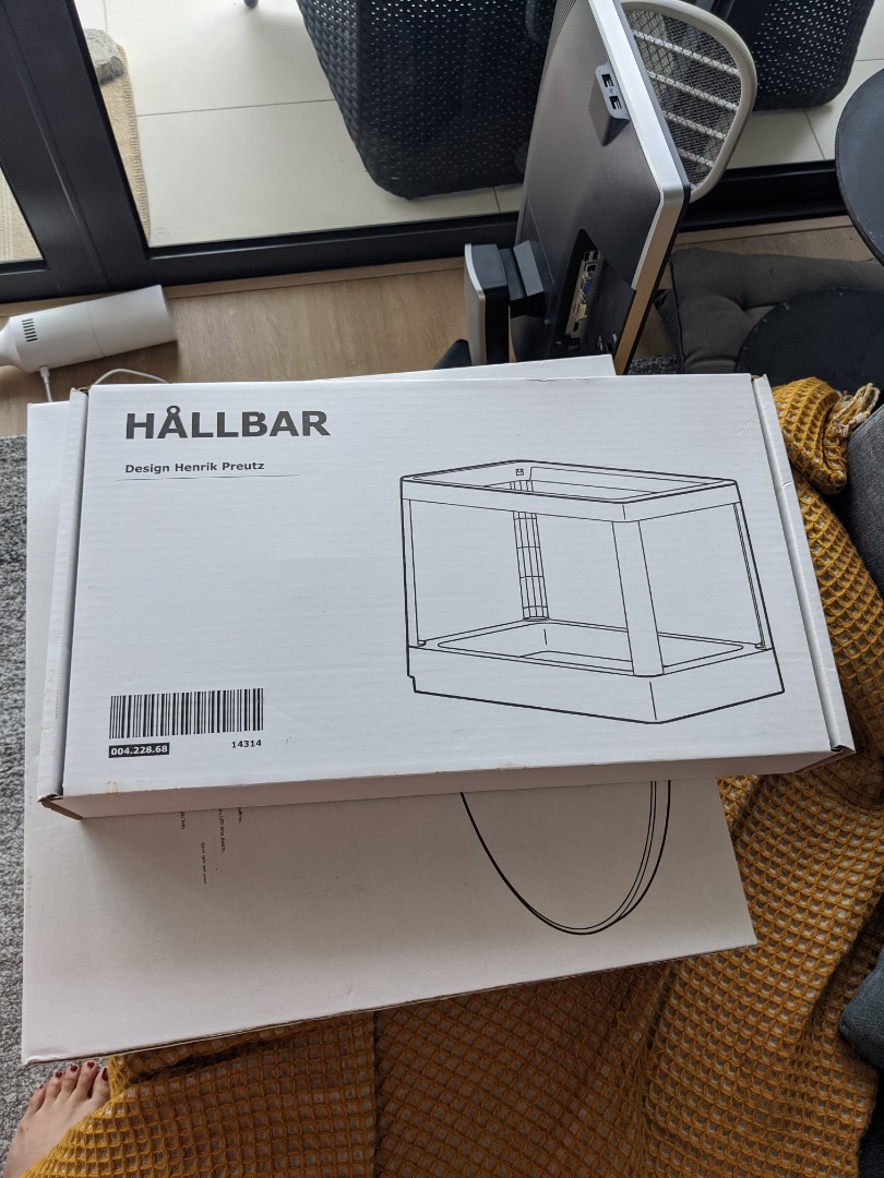 ikea Hallbar bin pull out system, Furniture & Home Living, Furniture