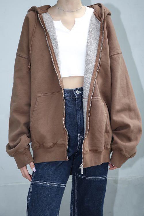 Brandy brown christy hoodie Clearance