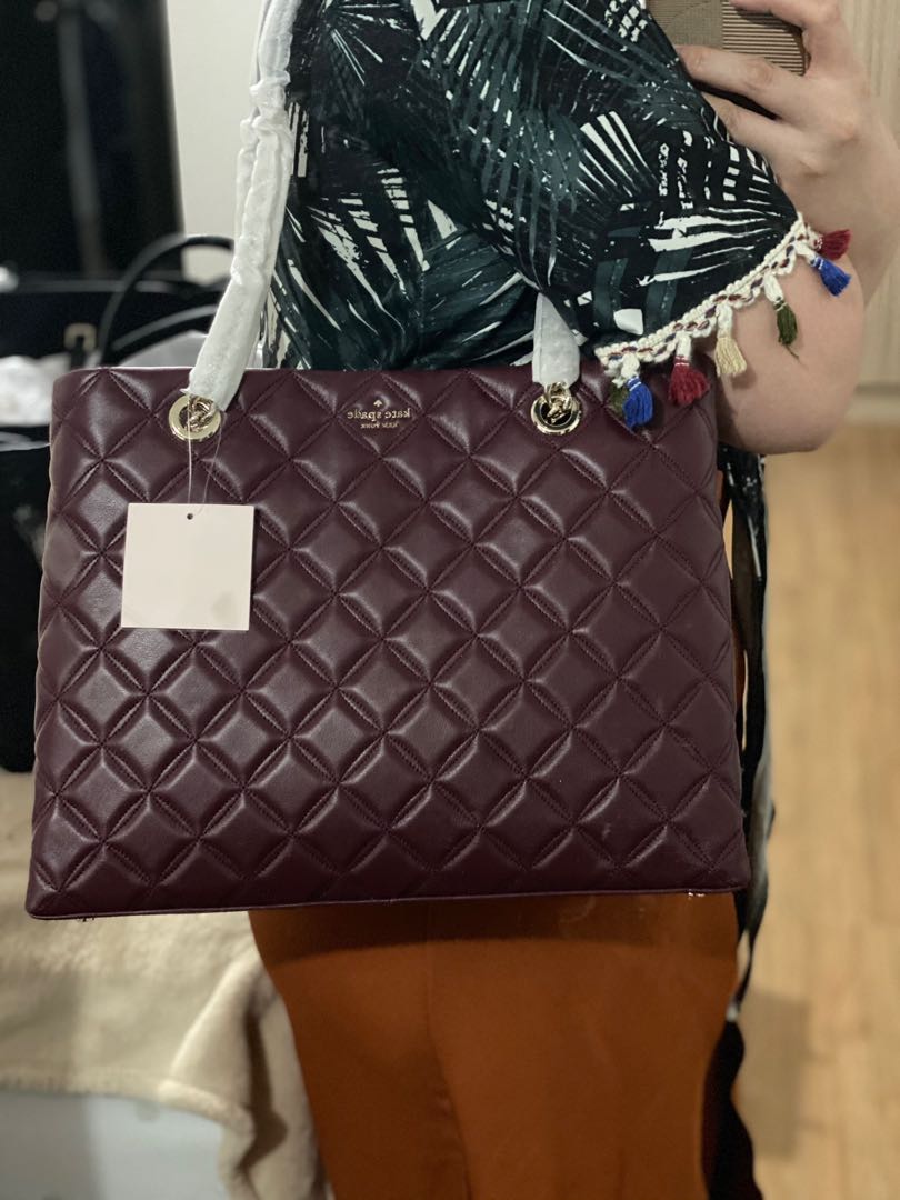 KATE SPADE NATALIA TOTE, Women's Fashion, Bags & Wallets, Tote Bags on  Carousell