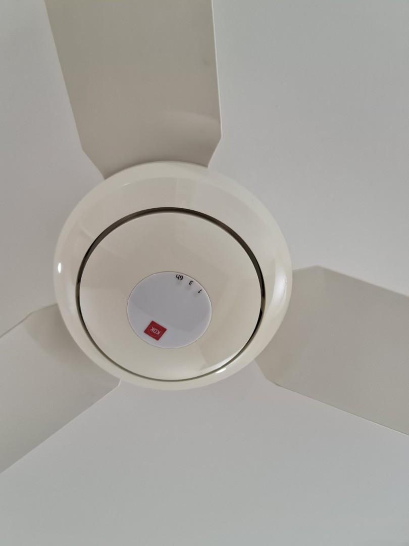 KDK Yuragi Ceiling Fan End March, Home Appliances, Cooling & Air Care