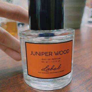Label 印記之香 juniper wood 雪松
