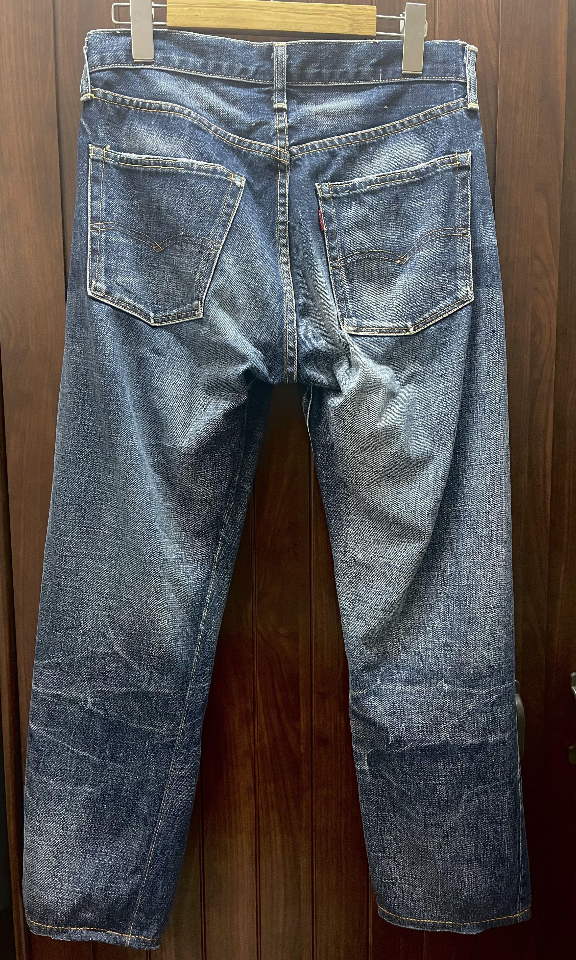 LEVI'S LVC 66501 Made in Japan, 男裝, 褲＆半截裙, 牛仔褲- Carousell