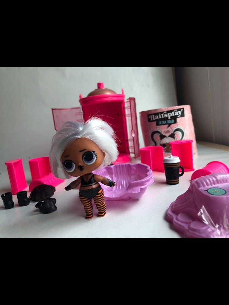 Lol doll surprise hairspray hair goals makeover series Witchay