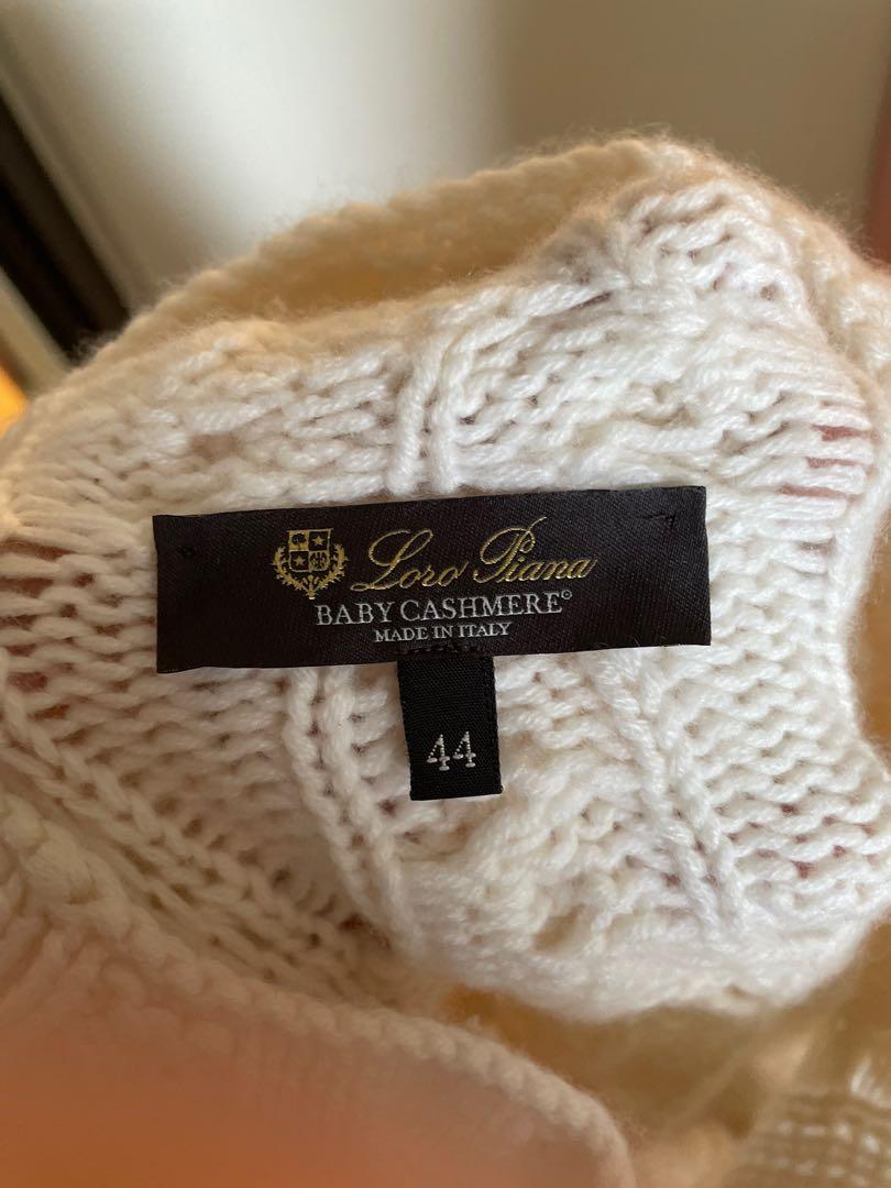 Loro piana baby cashmere sweater, 女裝, 外套及戶外衣服- Carousell