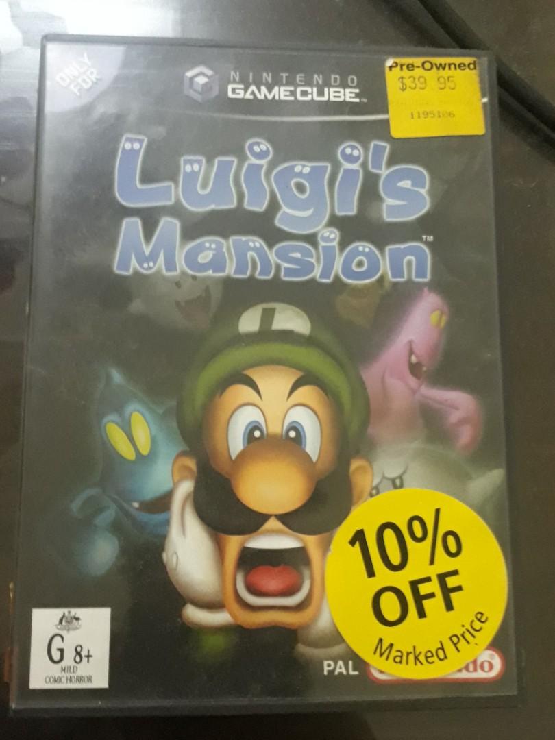 LUIGI S MANSION GAMECUBE
