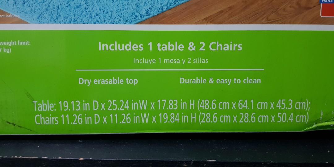 Mainstays kids table outlet