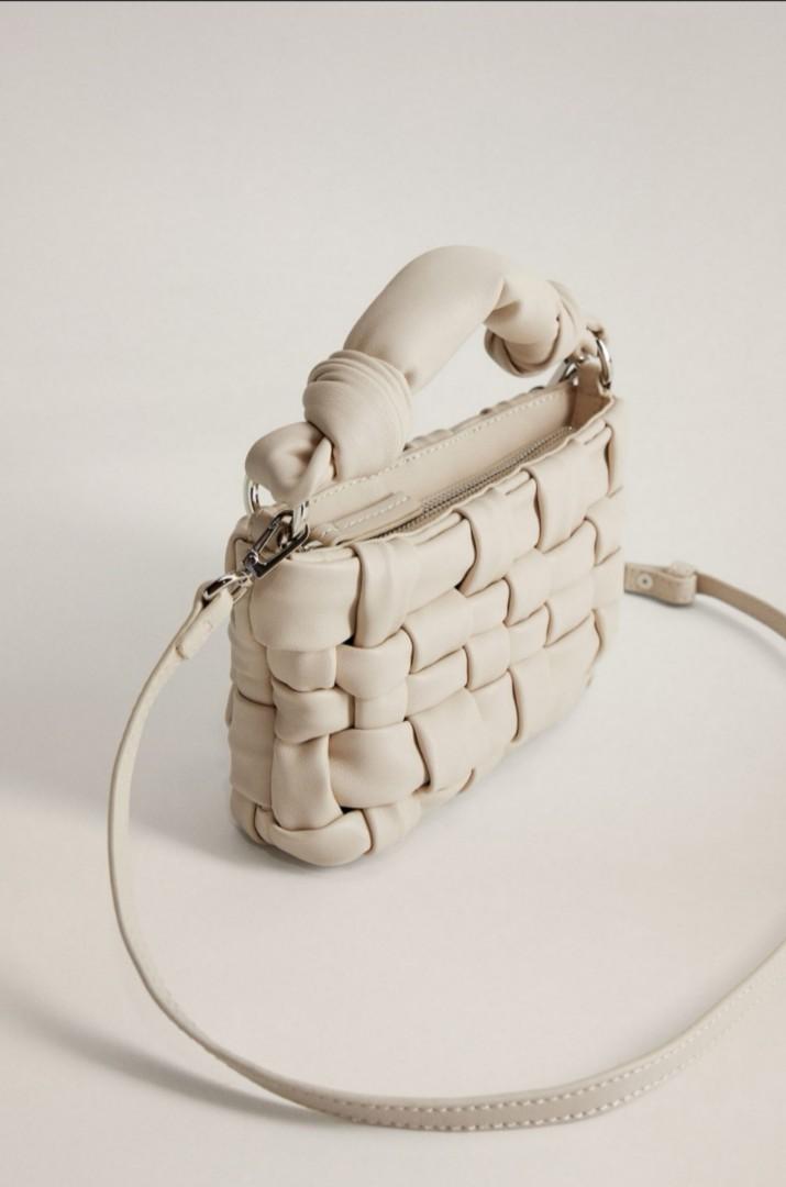 Mango braided hotsell design bag