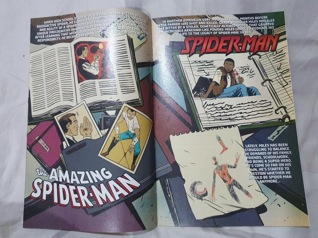 Marvel Generations: Miles Morales Spider-Man & Peter Parker Spider-Man #1  comic, Hobbies & Toys, Books & Magazines, Comics & Manga on Carousell