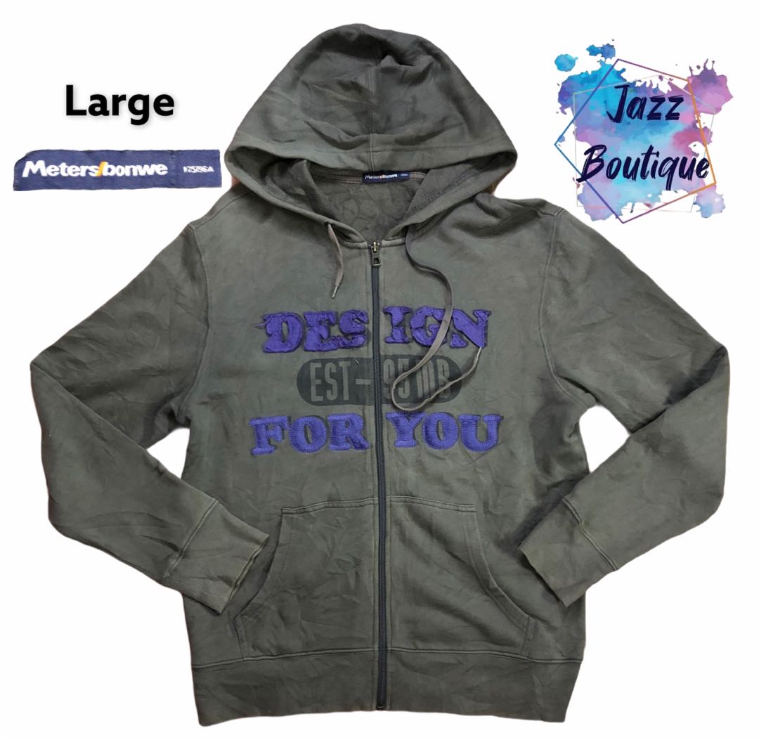 Metersbonwe Cotton Hooded Jacket, Men's Fashion, Coats, Jackets and  Outerwear on Carousell