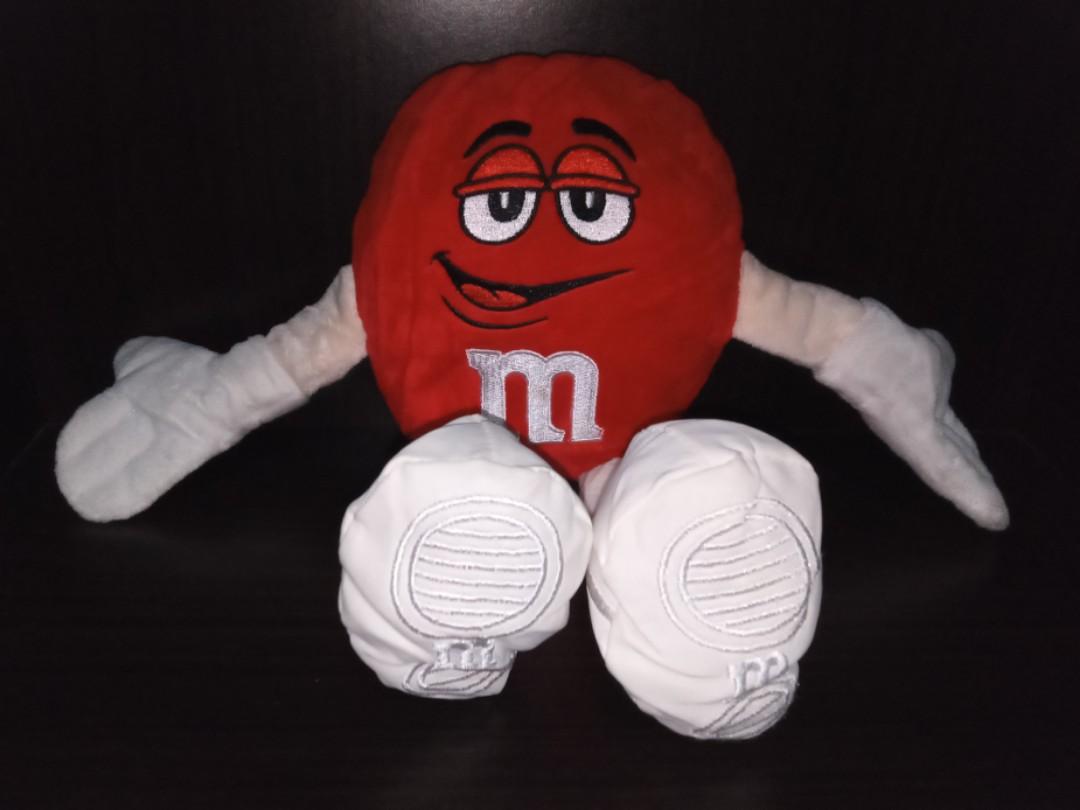 M&M Plush Character Doll Red 12 inch 2001