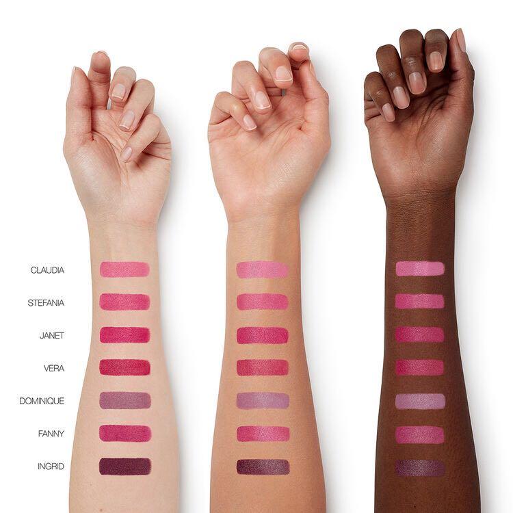 NARS Audacious Lipstick Palette (Category: Makeup) located in Pasig City. Submitted by fabfabfinds (Listing ID 1071387935, Image 2). Description: A COVETABLE PALETTE OF SEVEN AUDACIOUS LIPSTICKS FOR HIGH-PIGMENT, HIGH-FASHION LIP LOOKS. GET IN THE MIX Mix your own statement with a palette of seven insatiable Audacious Lipsticks, specially curated by NARS artists to give you insider access to their ultimate lip kit. Each iconic lipstick can be wor